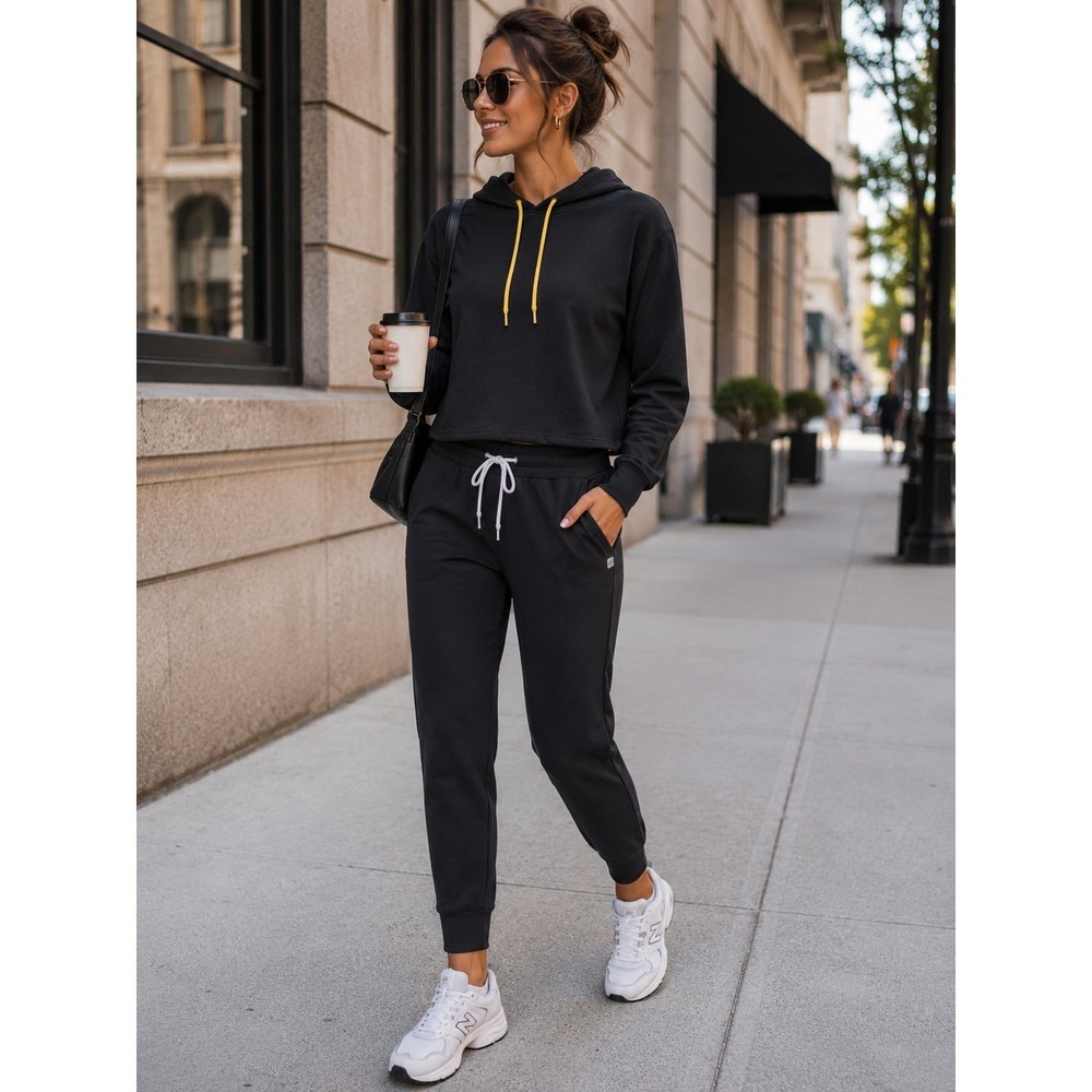 Rhoback Tempo Performance Jogger Heather Stone Size Large